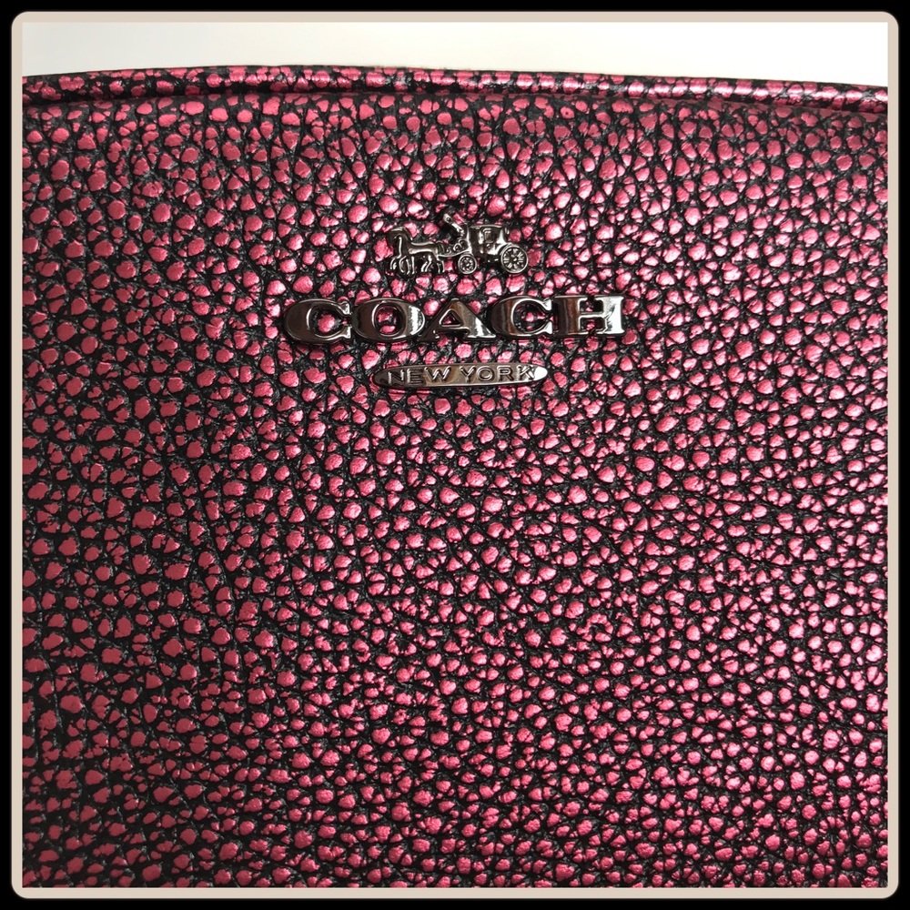 Coach metallic berry belt bag - Picture 7 of 8